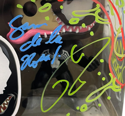 Tom Hardy Signed Venom Funko Pop #363 with Sam De La Rosa Sketch