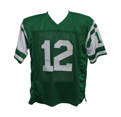 Joe Namath Autographed Pro Style Green Football Jersey