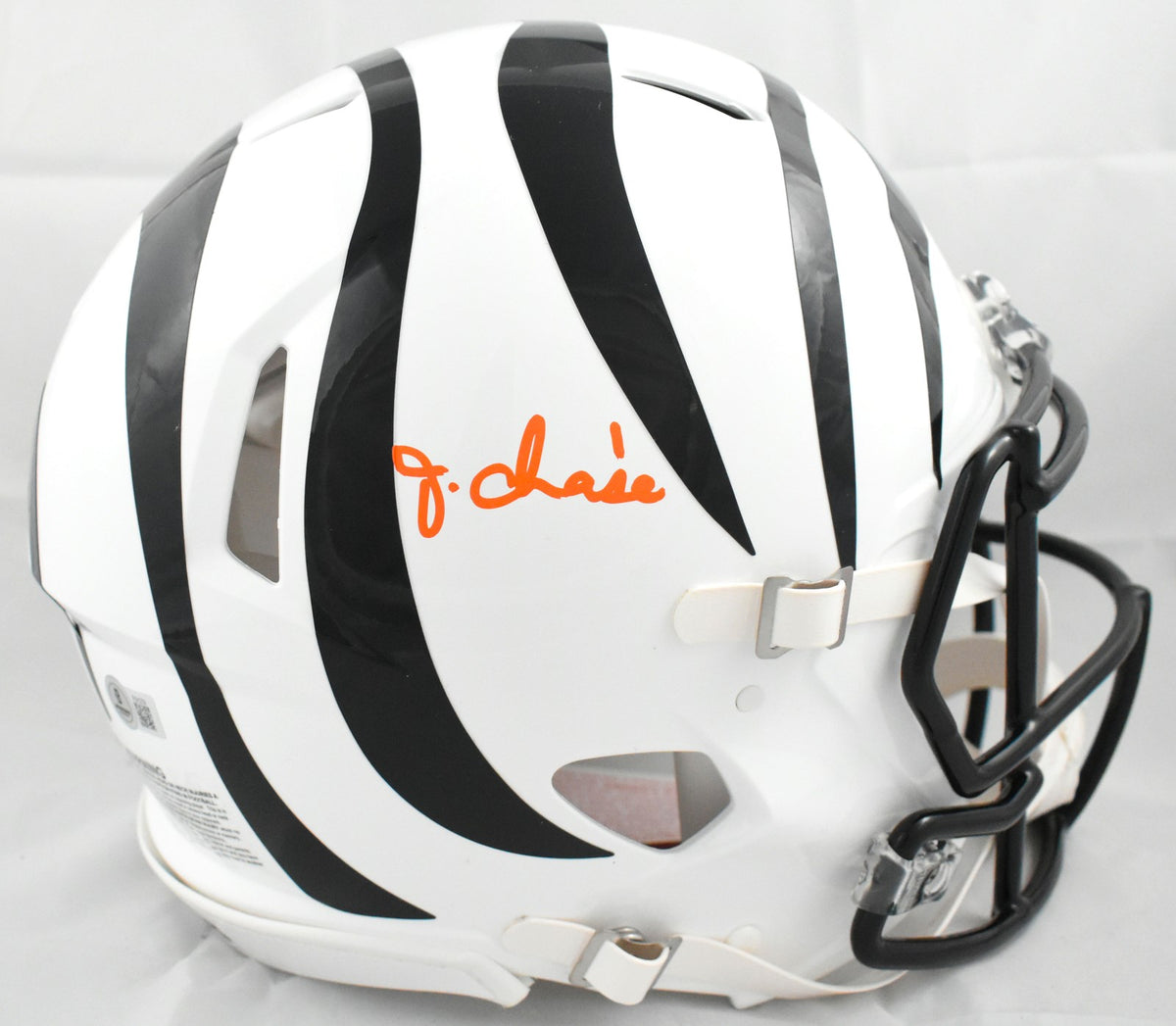 Ja'Marr Chase Signed Cincinnati Bengals 2022 Alternate Authentic Helmet