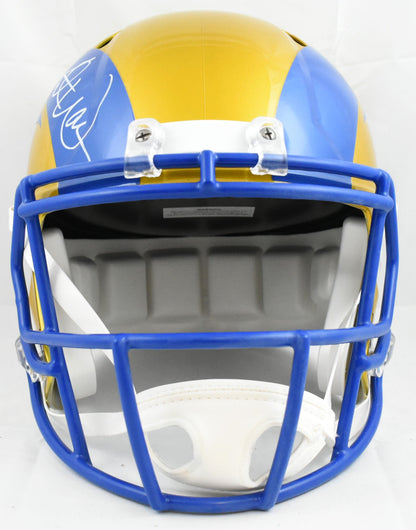 Kurt Warner Autographed St. Louis Rams Full Size Flash Speed Helmet