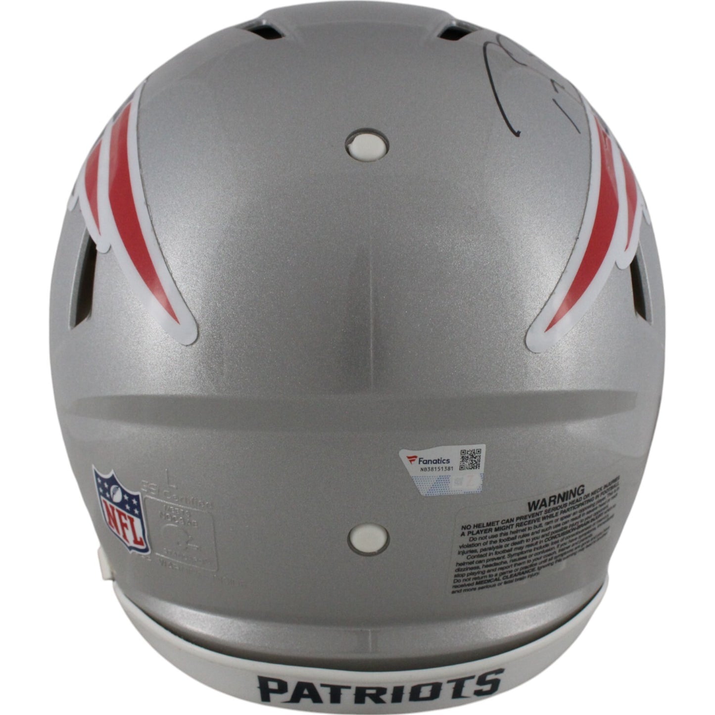 Tom Brady Autographed New England Patriots Full Size Authentic Helmet