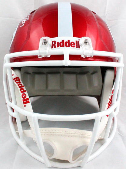 Nick Chubb Signed Georgia Bulldogs Full Size Flash Speed Helmet