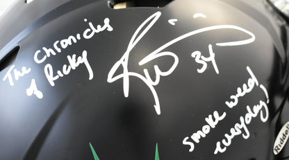 Ricky Williams Signed Miami Dolphins Custom Full Size Authentic Helmet