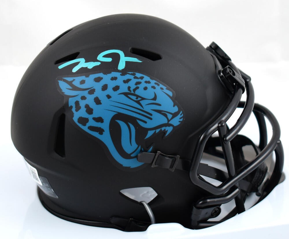 Zay Jones Signed Jacksonville Jaguars Eclipse Speed Mini Helmet