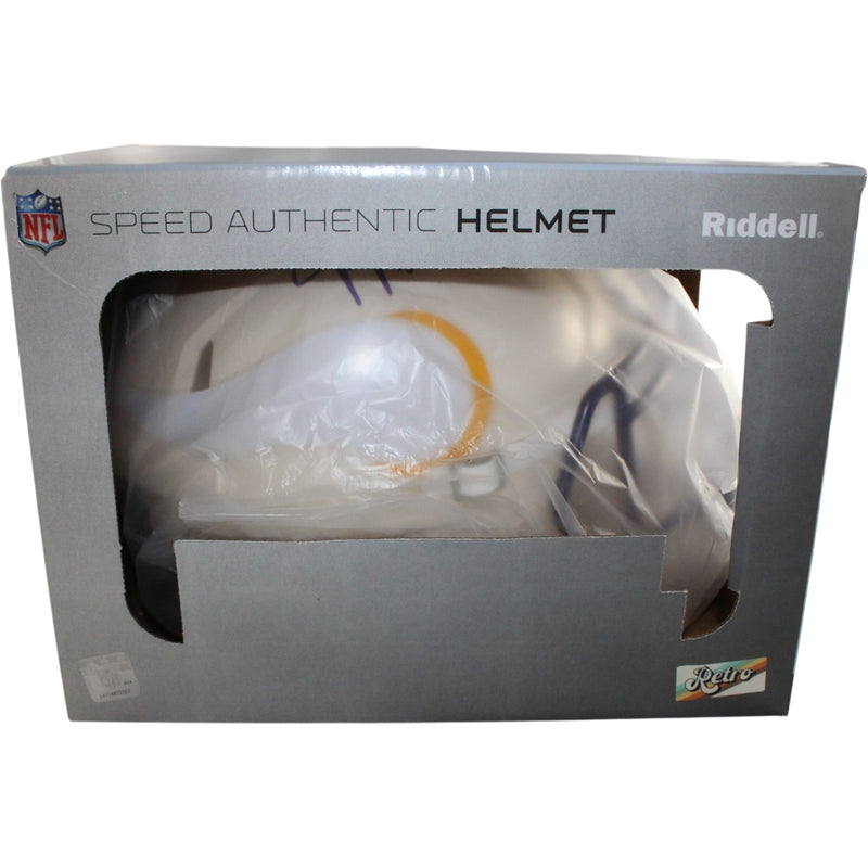Justin Jefferson Minnesota Vikings Full Size Authentic Pro Retro Helmet