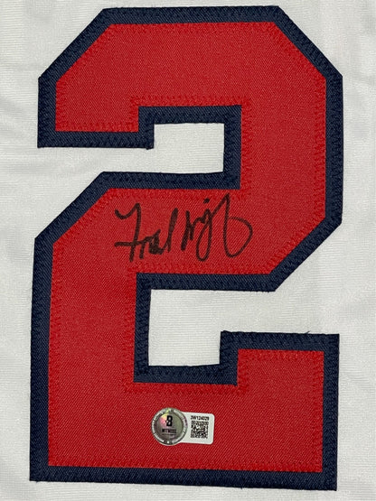 Fred McGriff Signed Atlanta Braves Custom Baseball Jersey Beckett COA