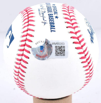 Pete Rose Signed Rawlings Official Major League Baseball "Sorry I Bet"