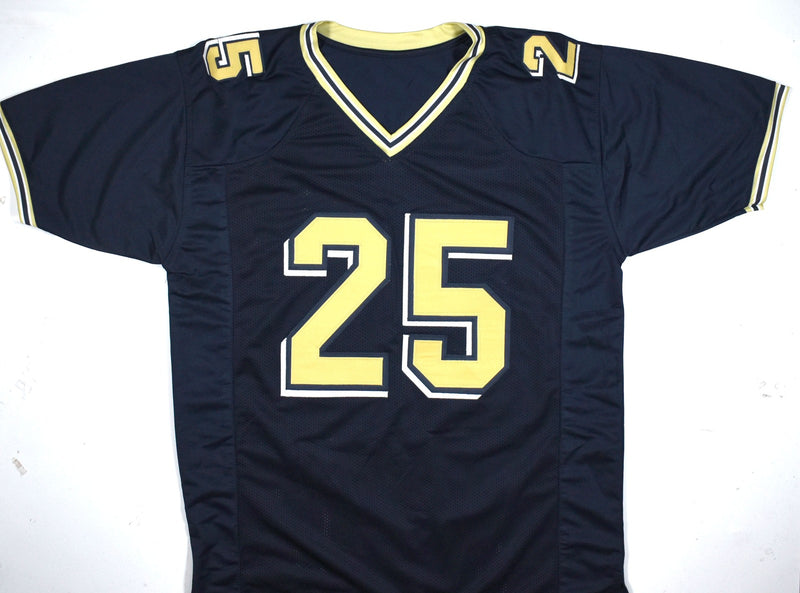 Darrelle Revis Signed Pittsburgh Panthers Custom Jersey