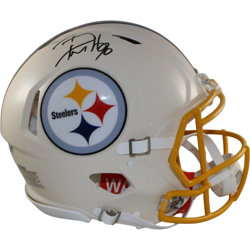 TJ Watt Pittsburgh Steelers Autographed Full Size Authentic Retro Helmet