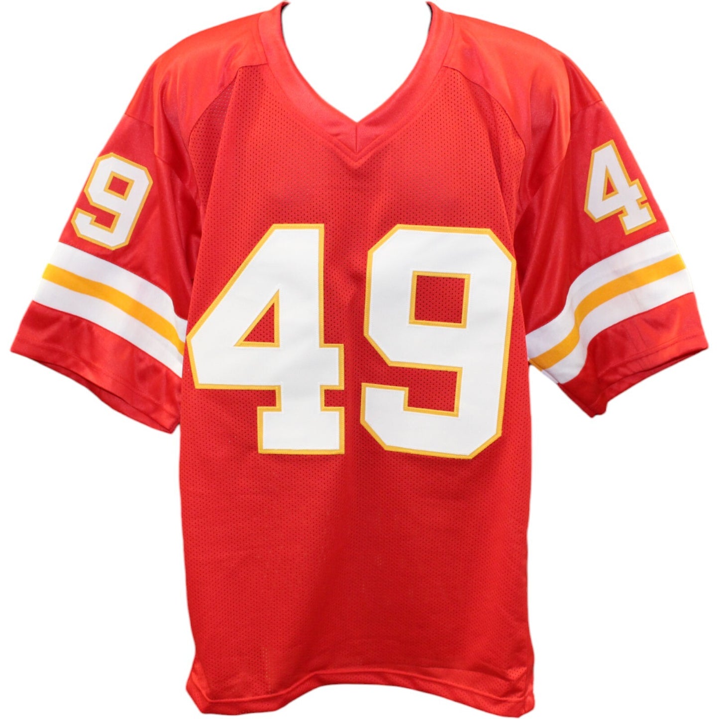 Tony Richardson Signed Pro Style Red Football Jersey (BAS COA)