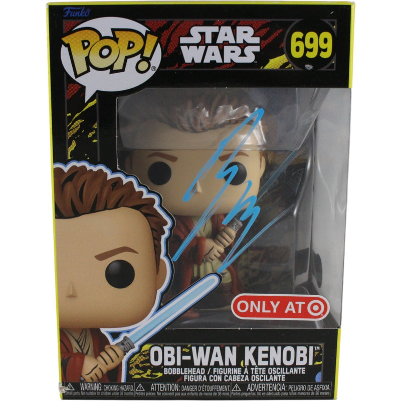 Ewan McGregor Signed Obi-Wan Kenobi Star Wars Funko Pop! #699 (Beckett)