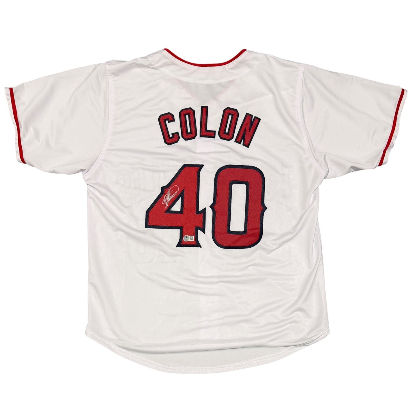 Bartolo Colon Signed Los Angeles Angels Custom Baseball Jersey BAS COA
