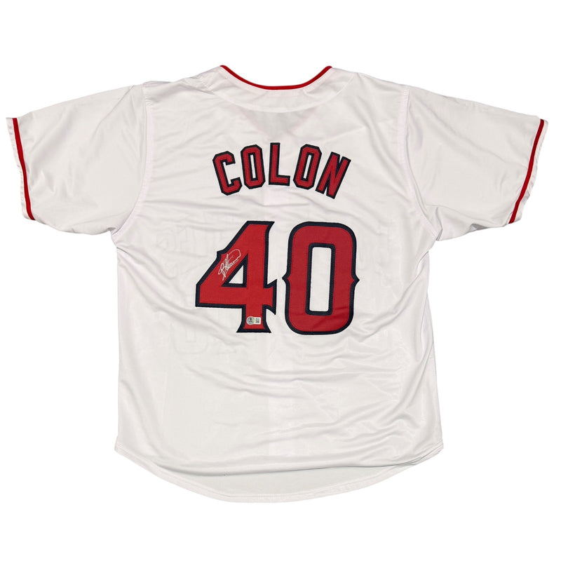 Bartolo Colon Signed Los Angeles Angels Custom Baseball Jersey BAS COA