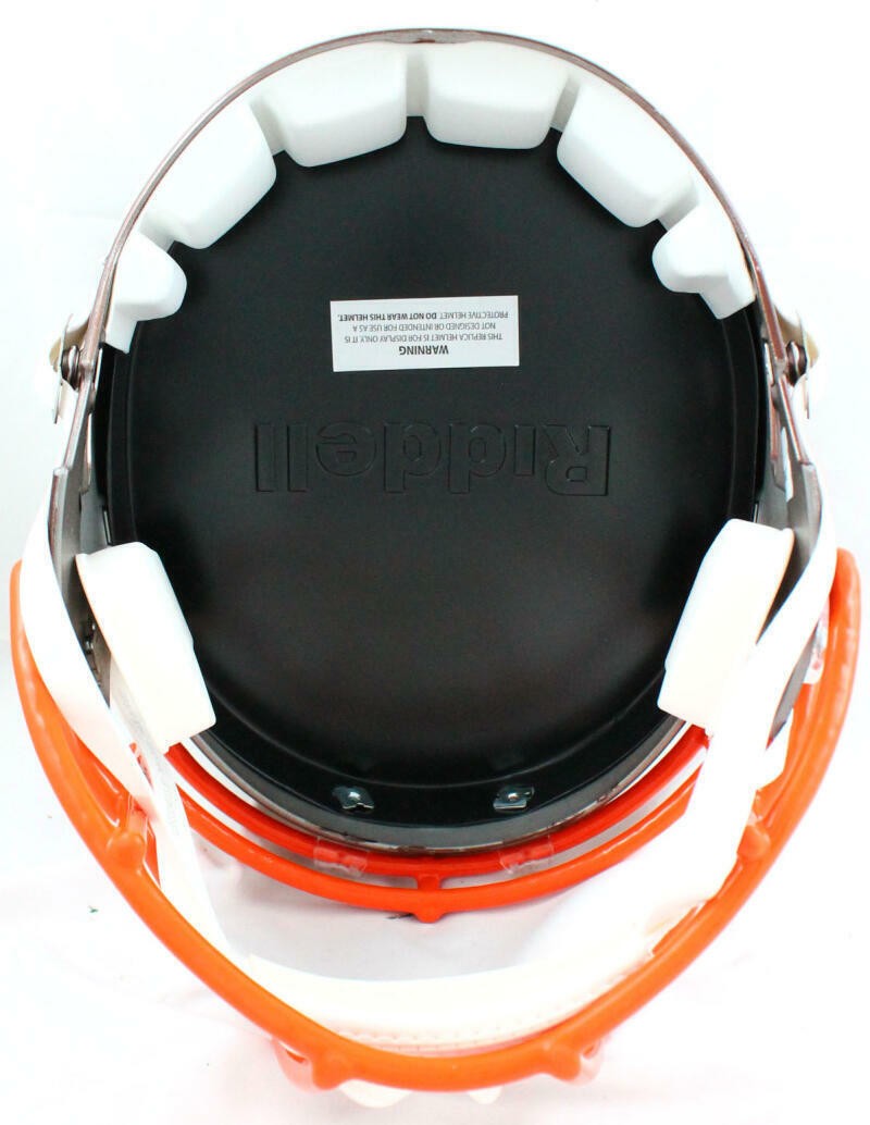 Nick Chubb Autographed Cleveland Browns Full Size Flash Speed Helmet