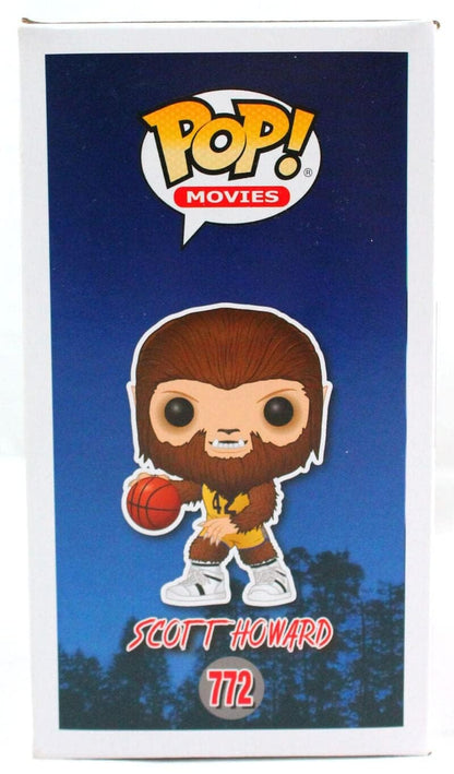 Michael J. Fox Signed Scott Howard Funko Pop Figurine #772