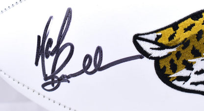 Mark Brunell Autographed Jacksonville Jaguars Logo Football