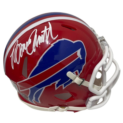 Bruce Smith Signed Buffalo Bills Throwback Mini Helmet