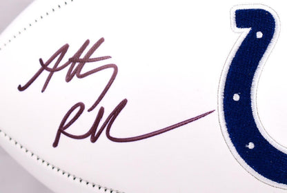 Anthony Richardson Signed Indianapolis Colts Black Logo Football