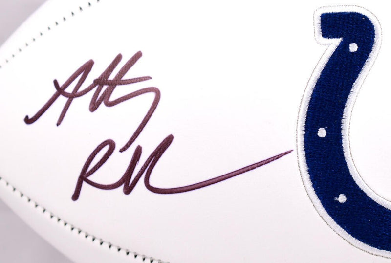 Anthony Richardson Signed Indianapolis Colts Black Logo Football