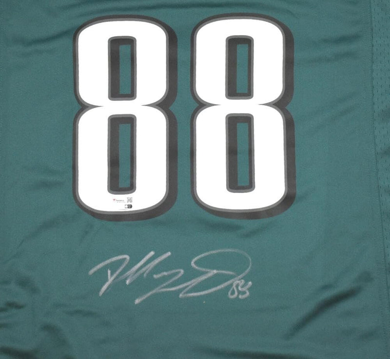 Dallas Goedert Autographed Philadelphia Eagles Green Nike Game Jersey