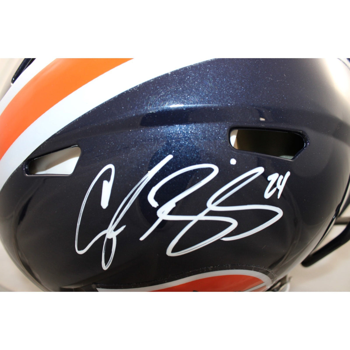 Champ Bailey Signed Denver Broncos 2025 Salute to Service Full Size Helmet