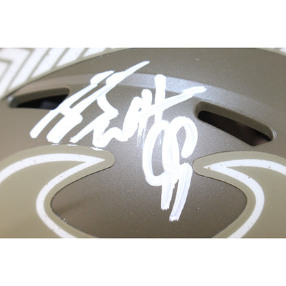 JJ Watt Signed Houston Texans 2022 Salute to Service Mini Helmet