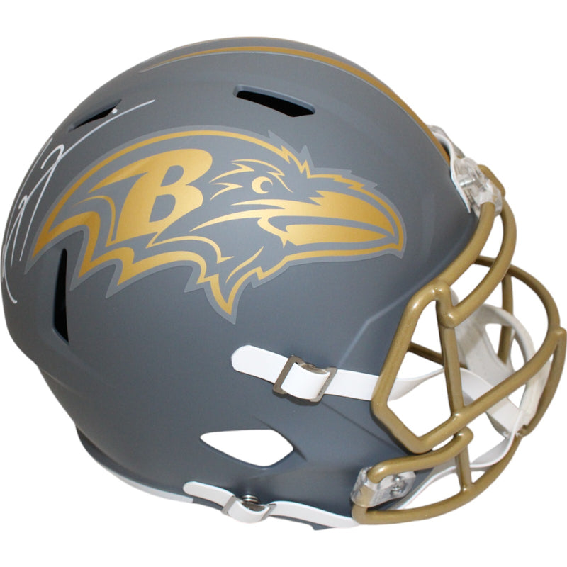 Ray Lewis Baltimore Ravens Slate Full Size Replica Helmet