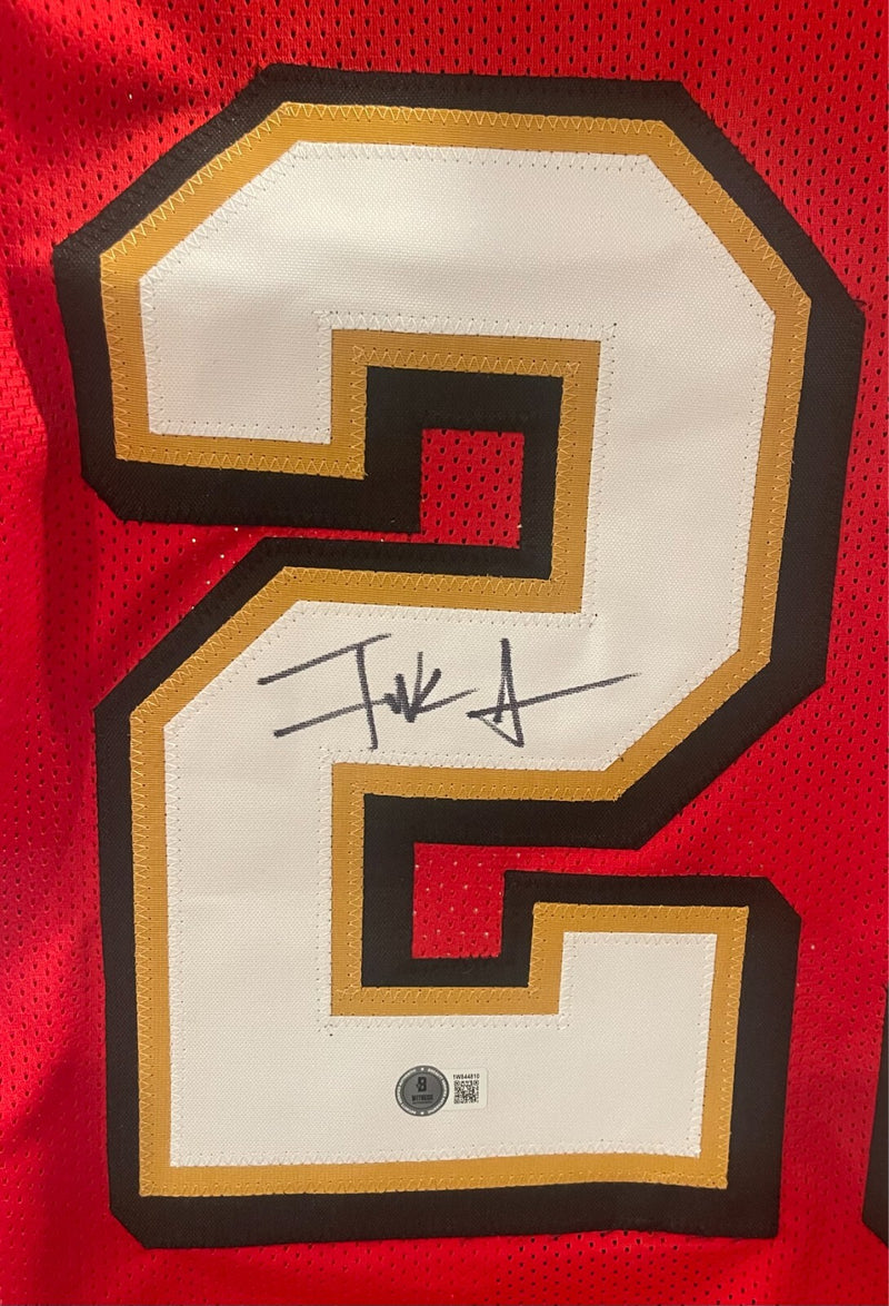Frank Gore Signed San Francisco 49ers Custom Football Jersey (BAS COA)