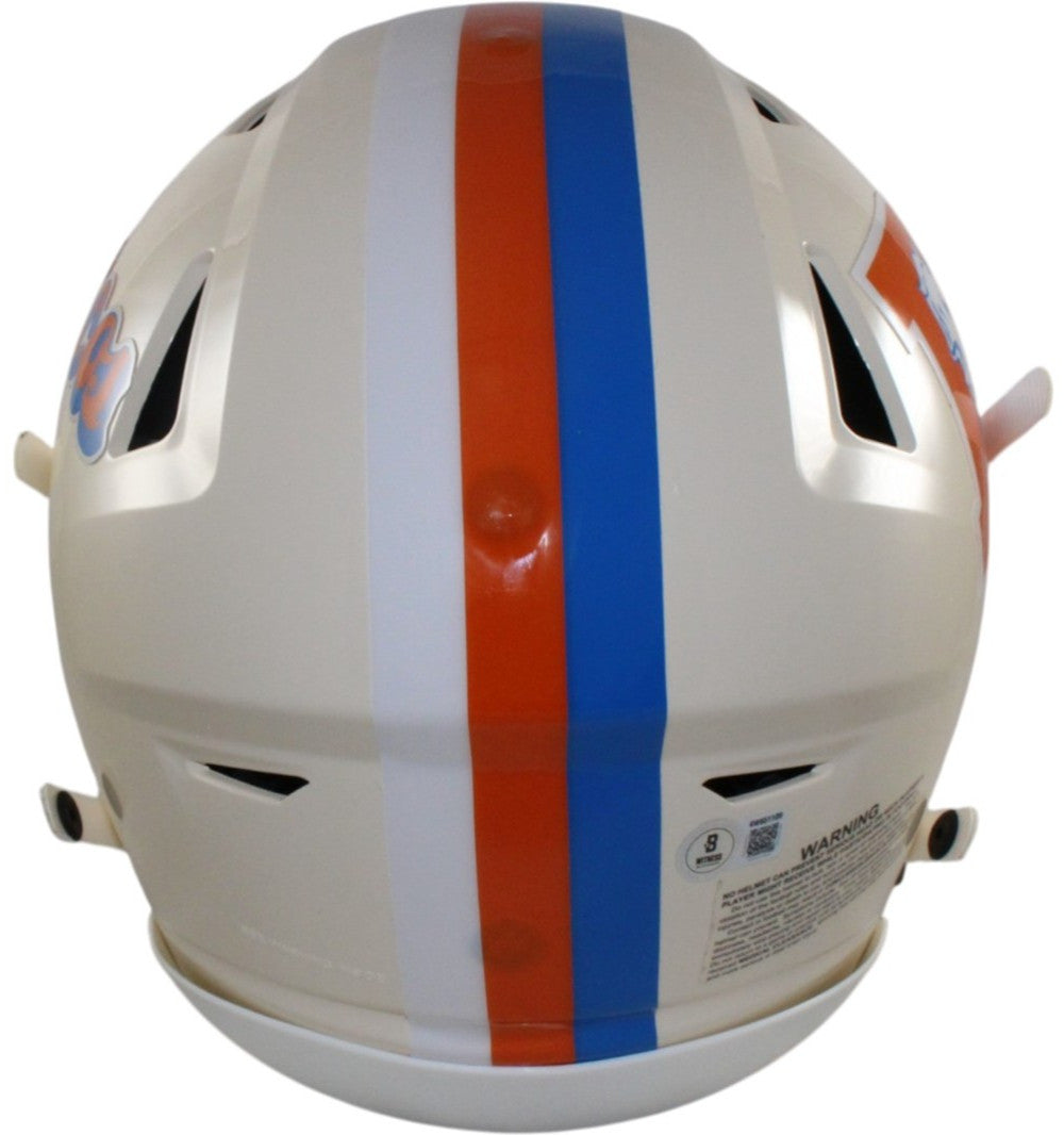 John Elway Signed Authentic SpeedFlex Retro Helmet - Denver Broncos