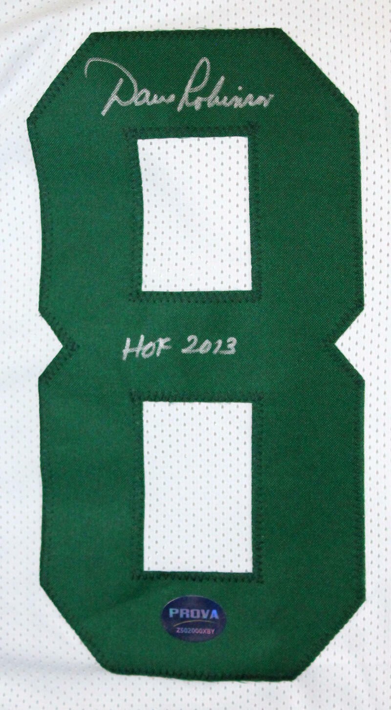 Dave Robinson Signed White Custom Jersey