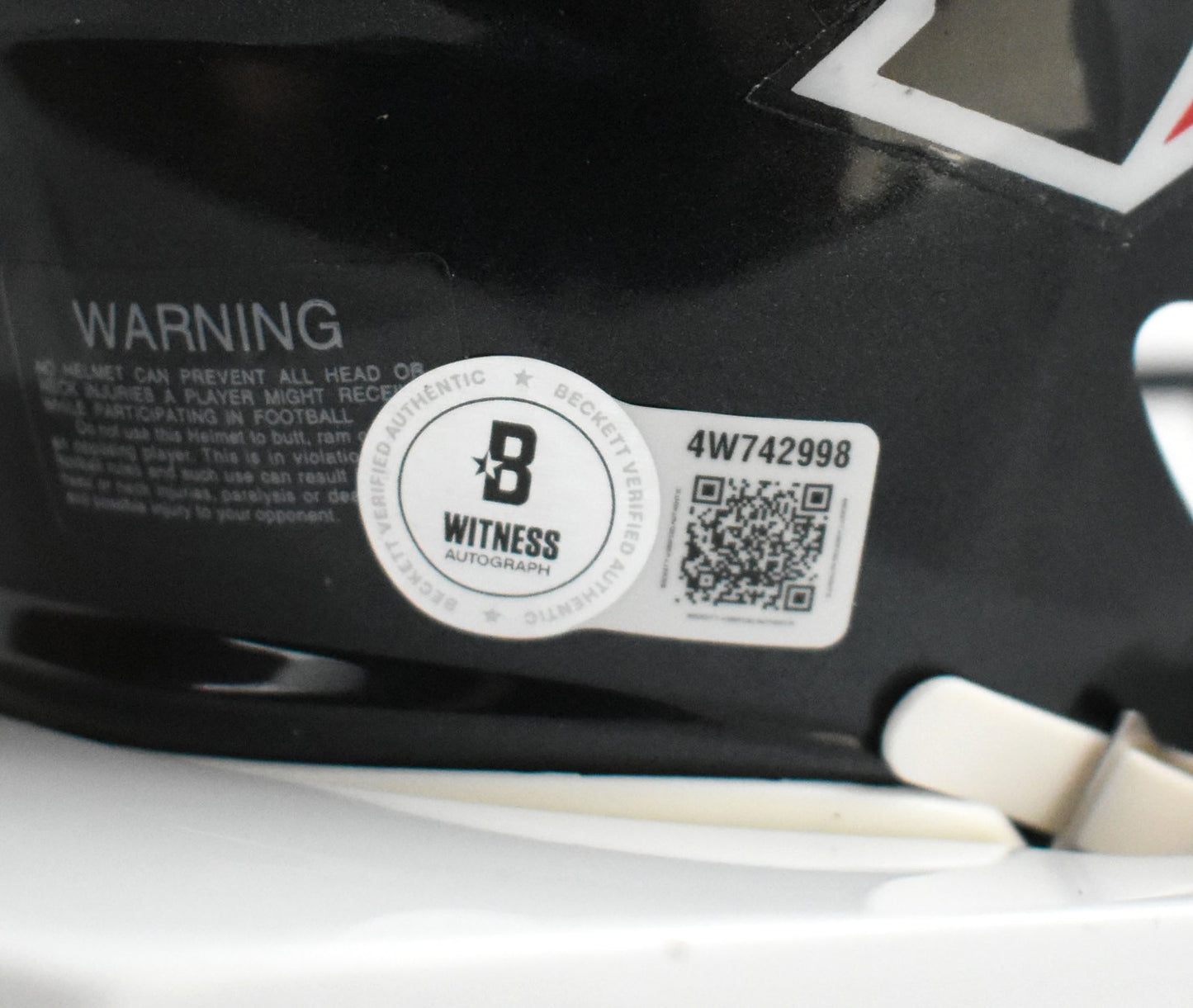 David Montgomery Signed Houston Texans Speed Mini Helmet