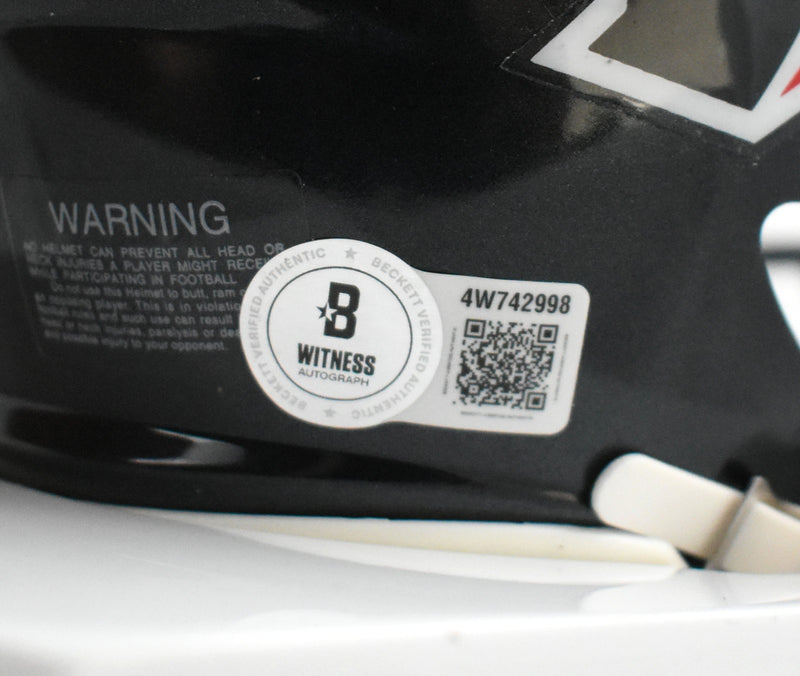 David Montgomery Signed Houston Texans Speed Mini Helmet