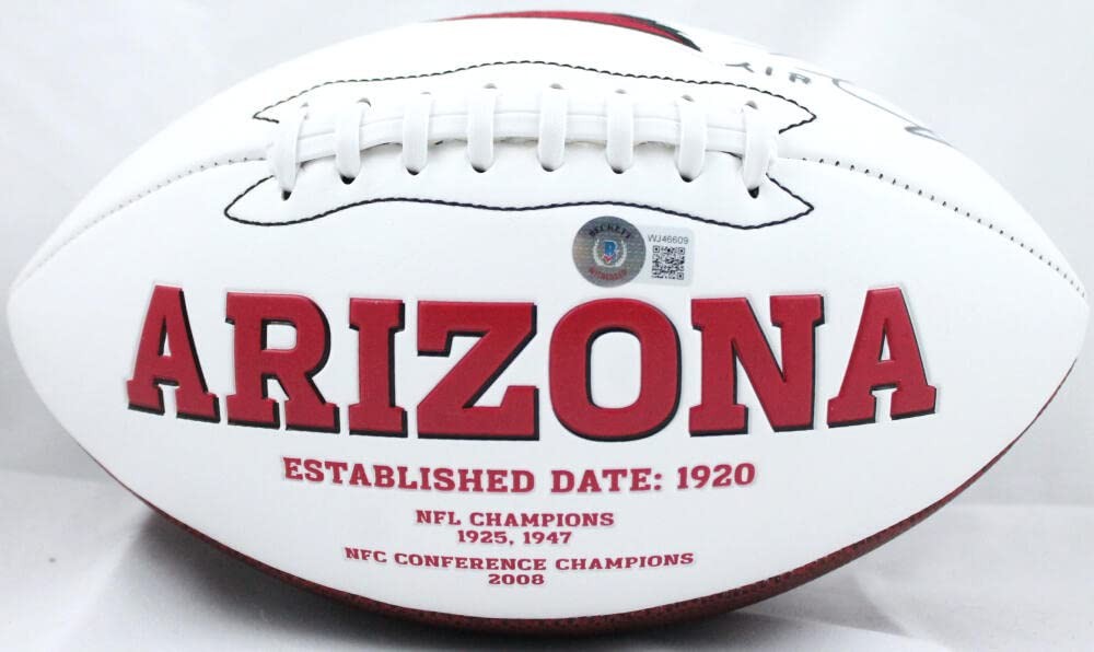 AJ Green Signed Arizona Cardinals Logo Football