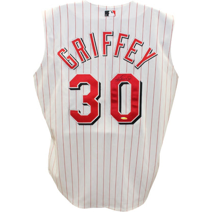 Ken Griffey Jr. Signed Cincinnati Reds Russell Athletic Sleeveless Jersey