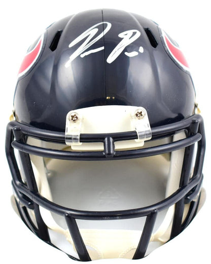 Dameon Pierce Autographed Houston Texans Speed Mini Helmet