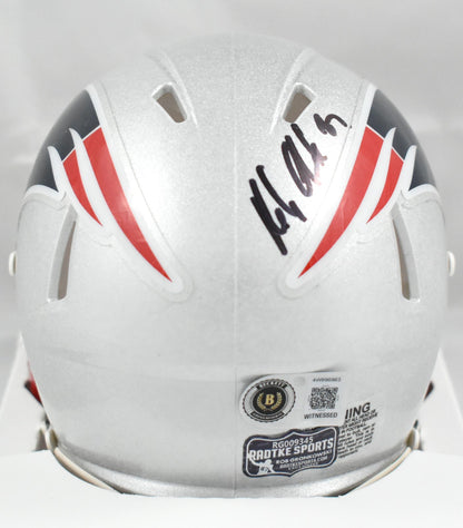 Rob Gronkowski Autographed New England Patriots Speed Mini Helmet
