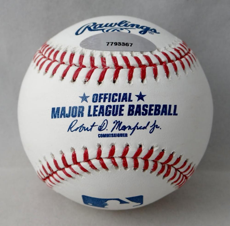 Jeff Bagwell Signed Rawlings Official MLB Baseball - HOF Inscription