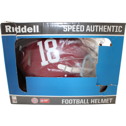 Joe Namath Signed Alabama Crimson Tide Full Size Proline Helmet