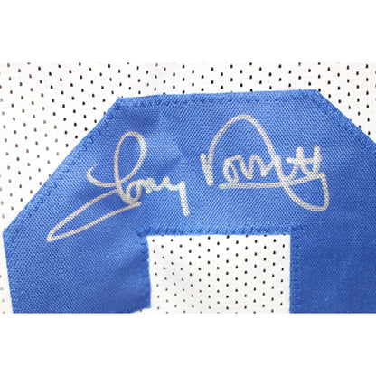 Tony Dorsett Autographed White Custom Jersey (Beckett Witnessed)
