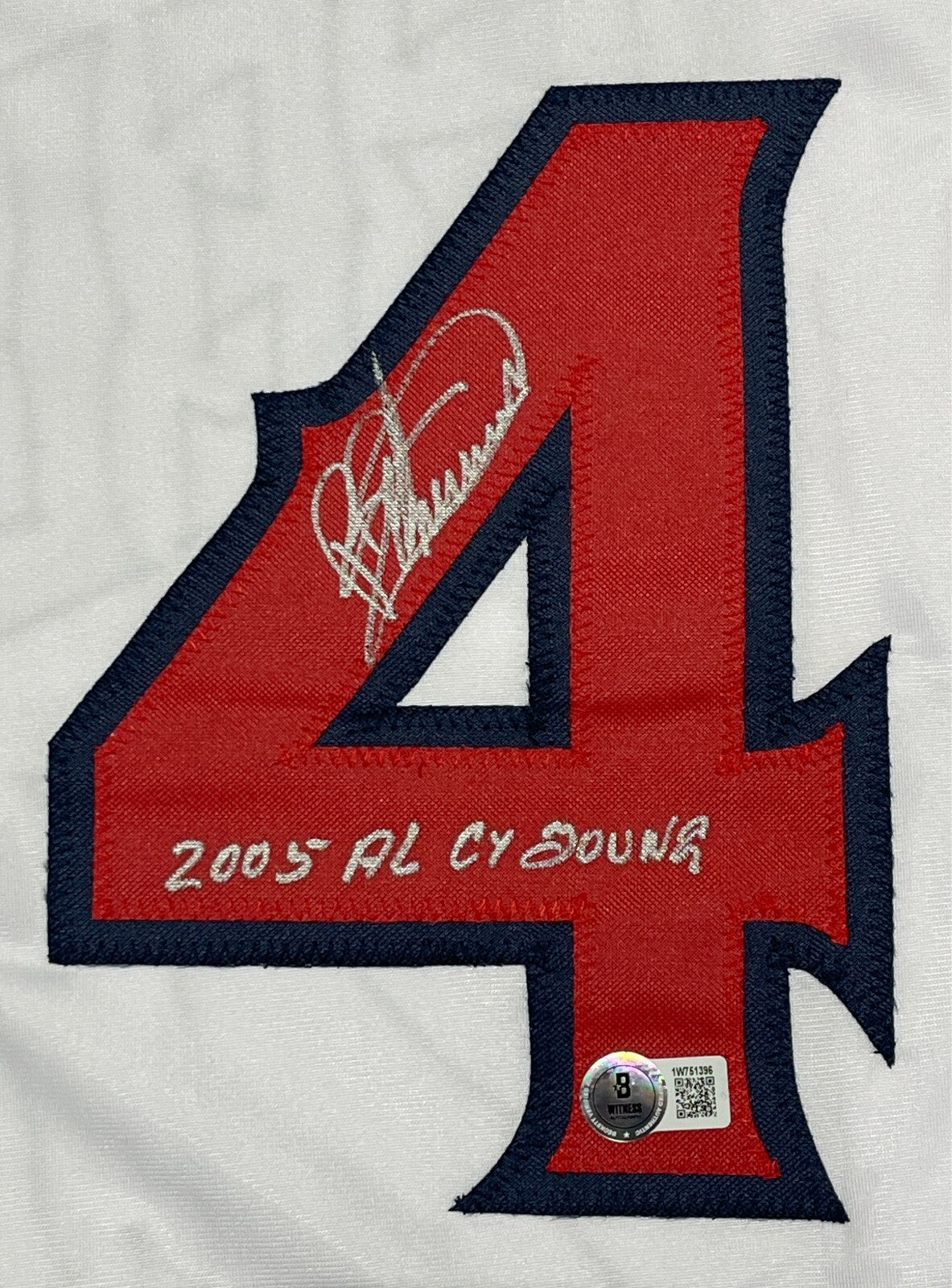 Bartolo Colon Signed Los Angeles Angels Custom Jersey (2005 AL Cy Young)