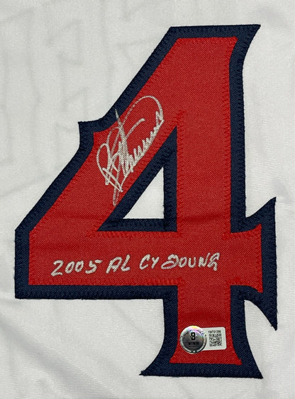 Bartolo Colon Signed Los Angeles Angels Custom Jersey (2005 AL Cy Young)