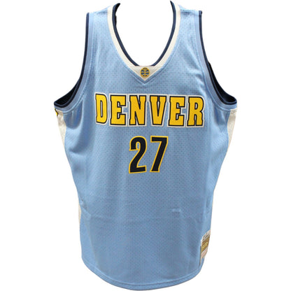 Jamal Murray Signed Denver Nuggets Mitchell & Ness Powder Blue Jersey