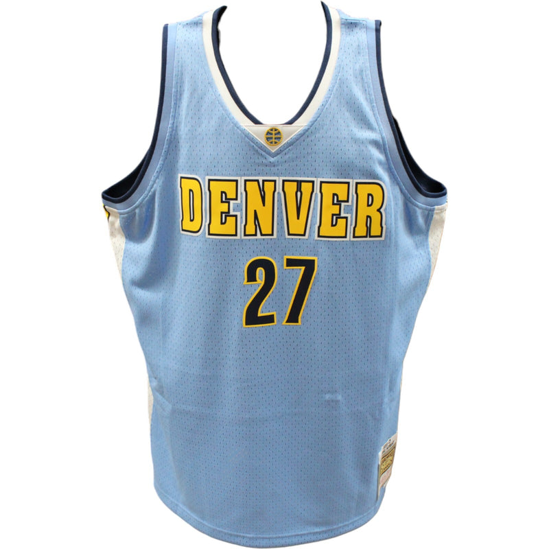 Jamal Murray Signed Denver Nuggets Mitchell & Ness Powder Blue Jersey