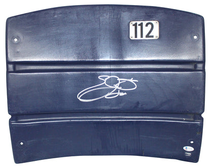 Emmitt Smith Autographed Dallas Cowboys Texas Stadium Seatback