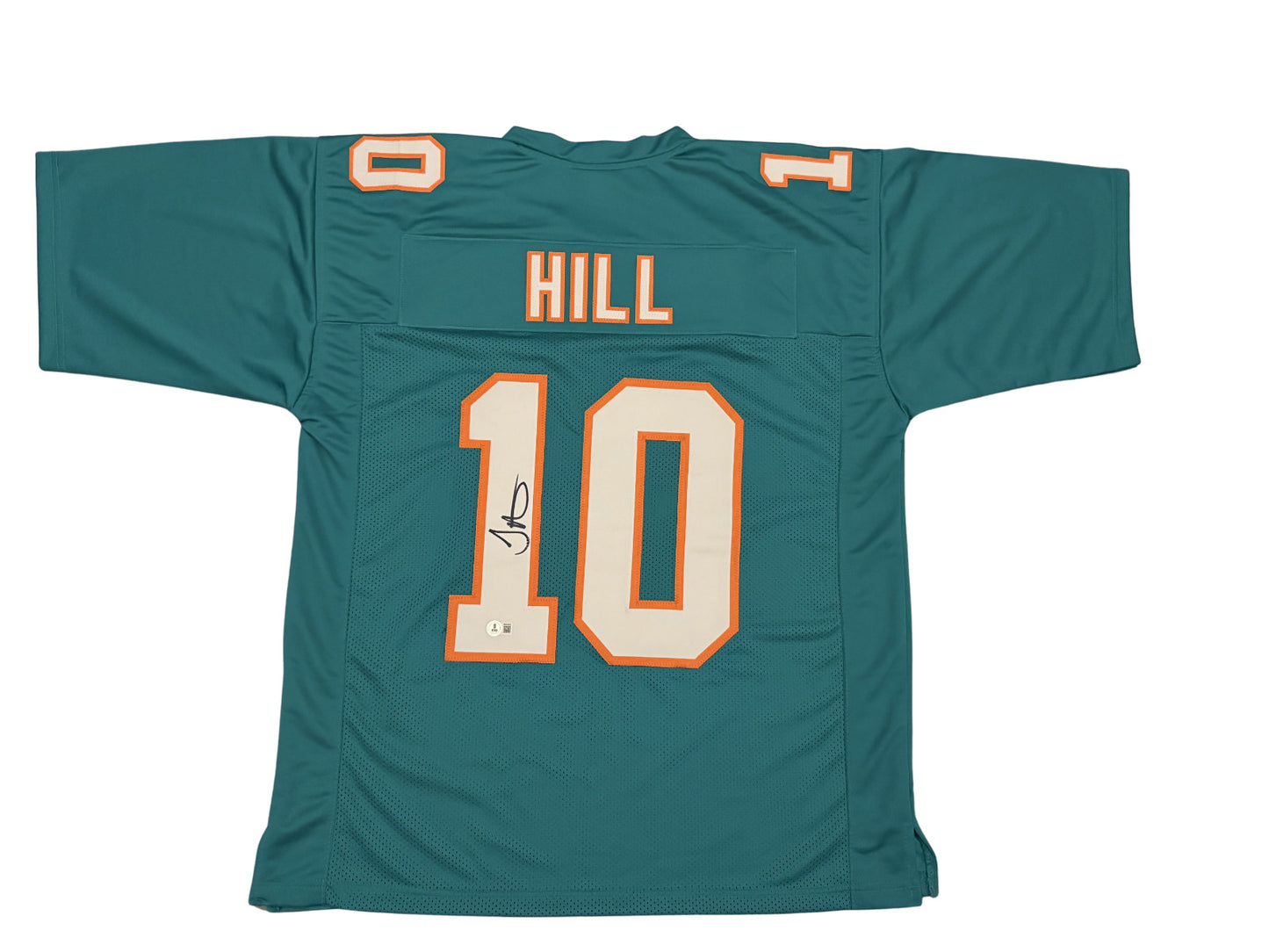 Tyreek Hill Miami Dolphins Signed Custom Jersey (Beckett COA)