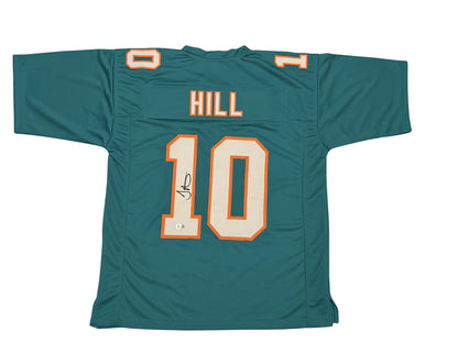 Tyreek Hill Miami Dolphins Signed Custom Jersey (Beckett COA)
