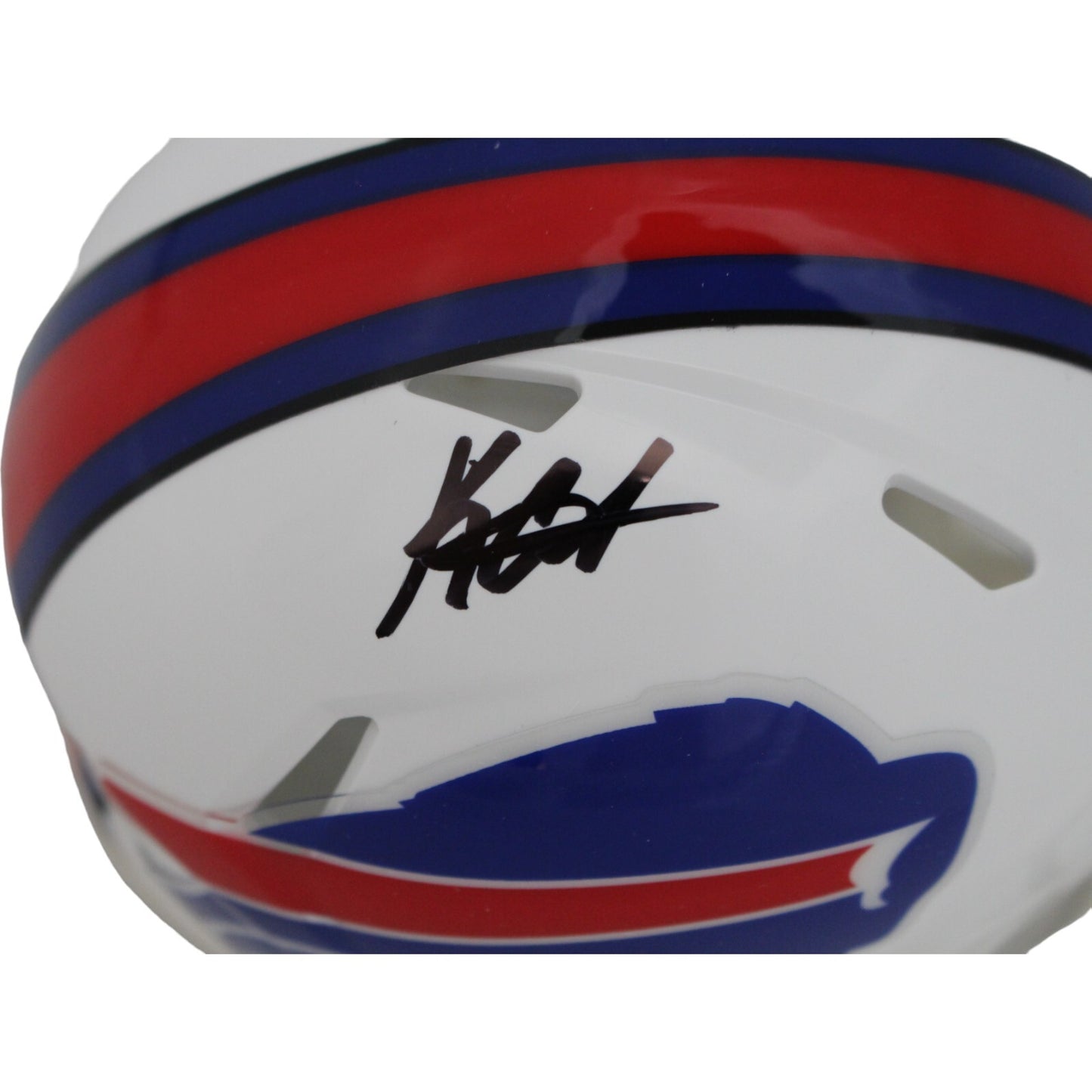 Keon Coleman Autographed Buffalo Bills Mini Helmet
