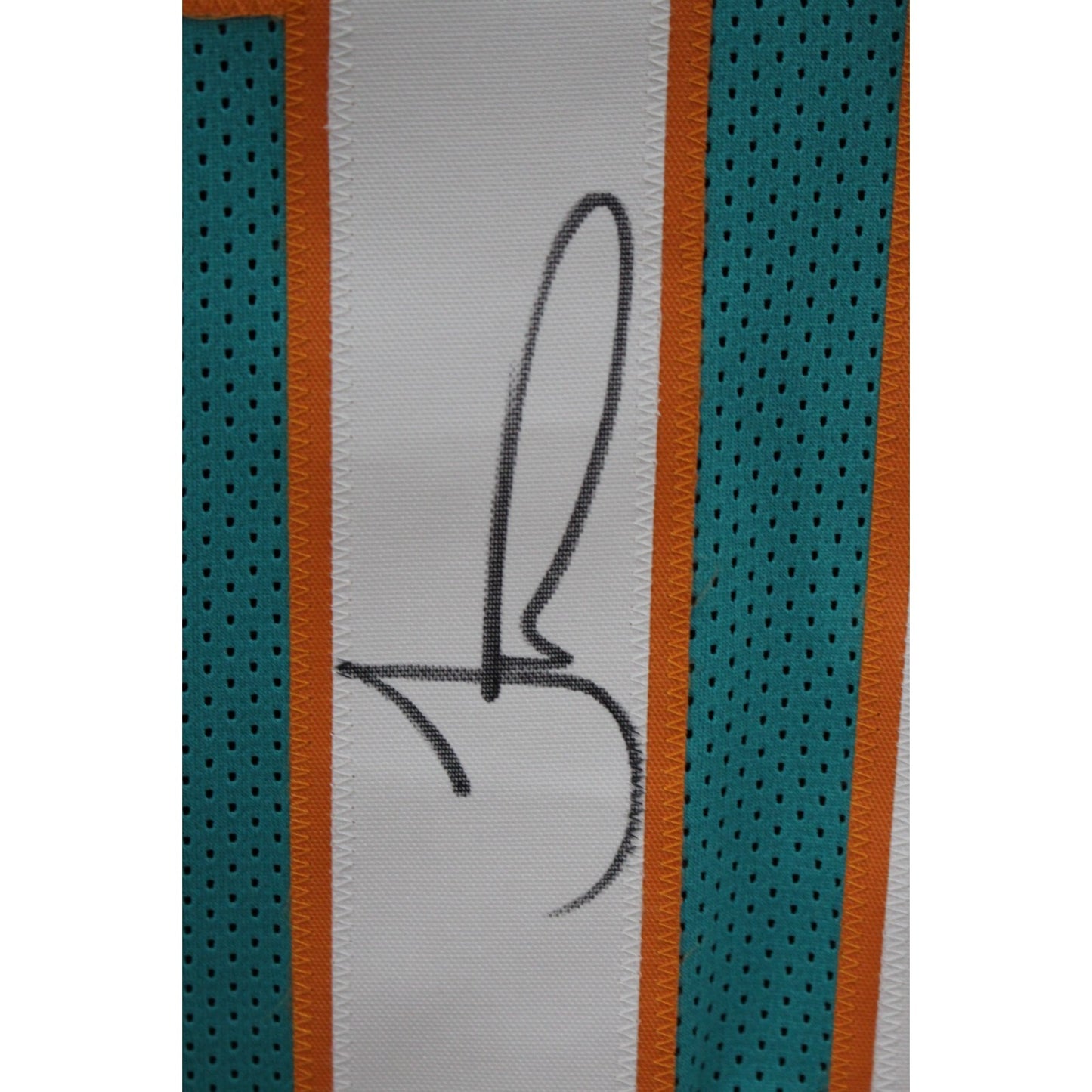 Tyreek Hill Autographed Pro Style Teal Custom Jersey (BAS)