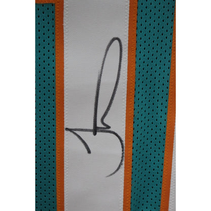 Tyreek Hill Autographed Pro Style Teal Custom Jersey (BAS)