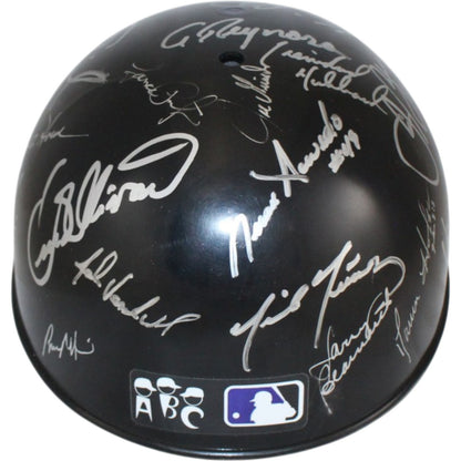 1995 Colorado Rockies Team Signed Multi-Signed Replica Baseball Helmet